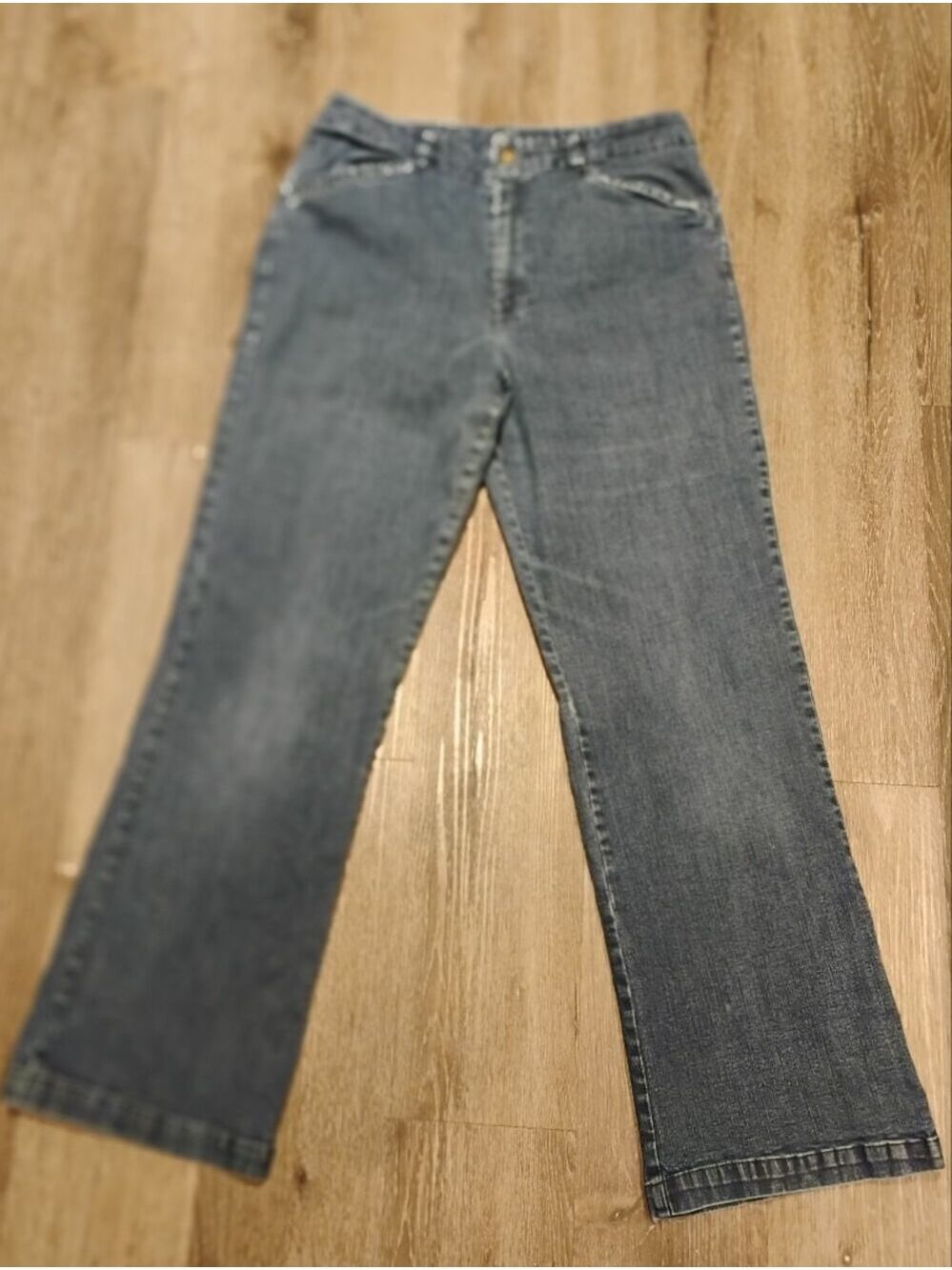 Stretch White Stag Size 10 Average Blue Jeans